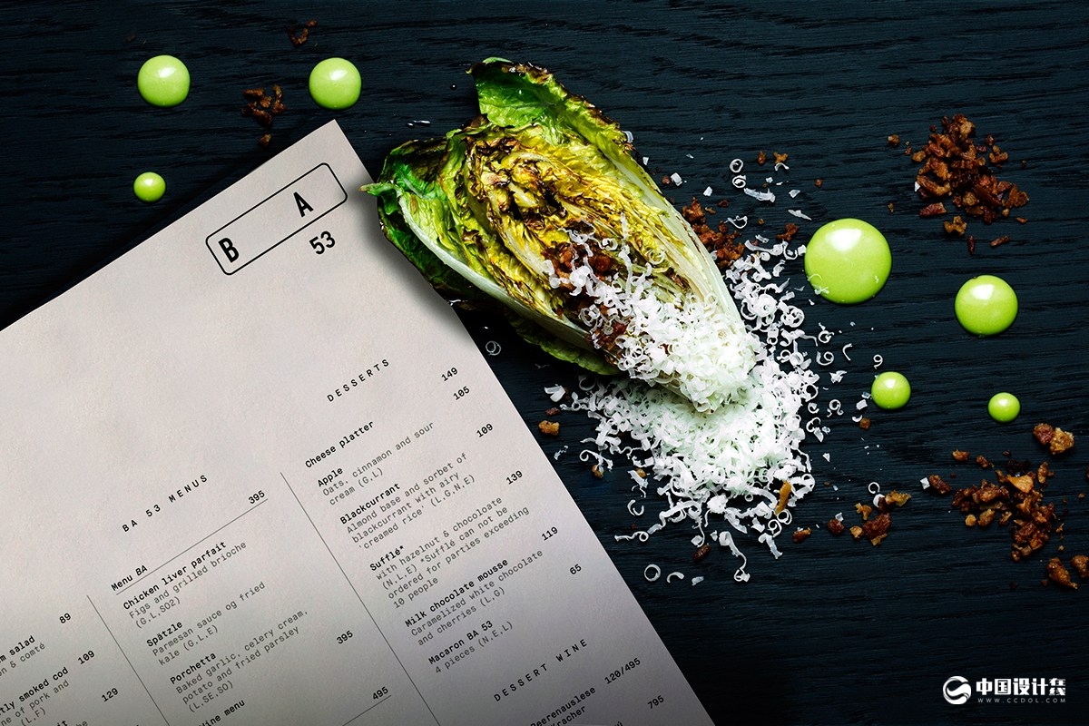 Restaurant BA 53餐廳企業(yè)形象VI設計