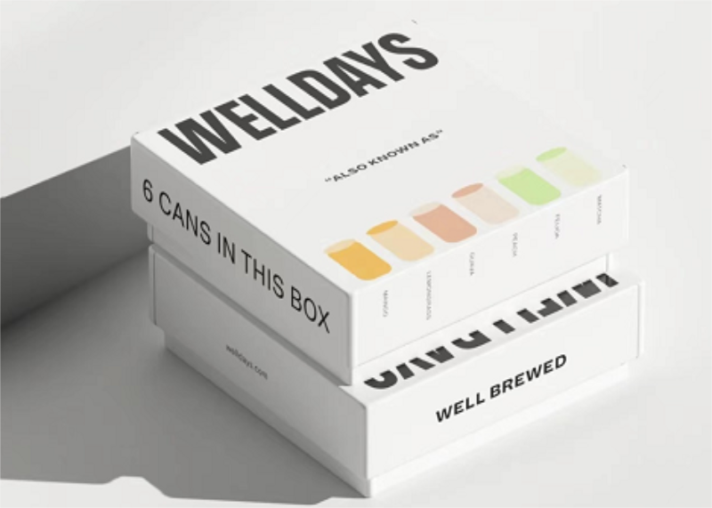 喝著飲料也可以享受生活&mdash;&mdash;高級灰飲料包裝設計