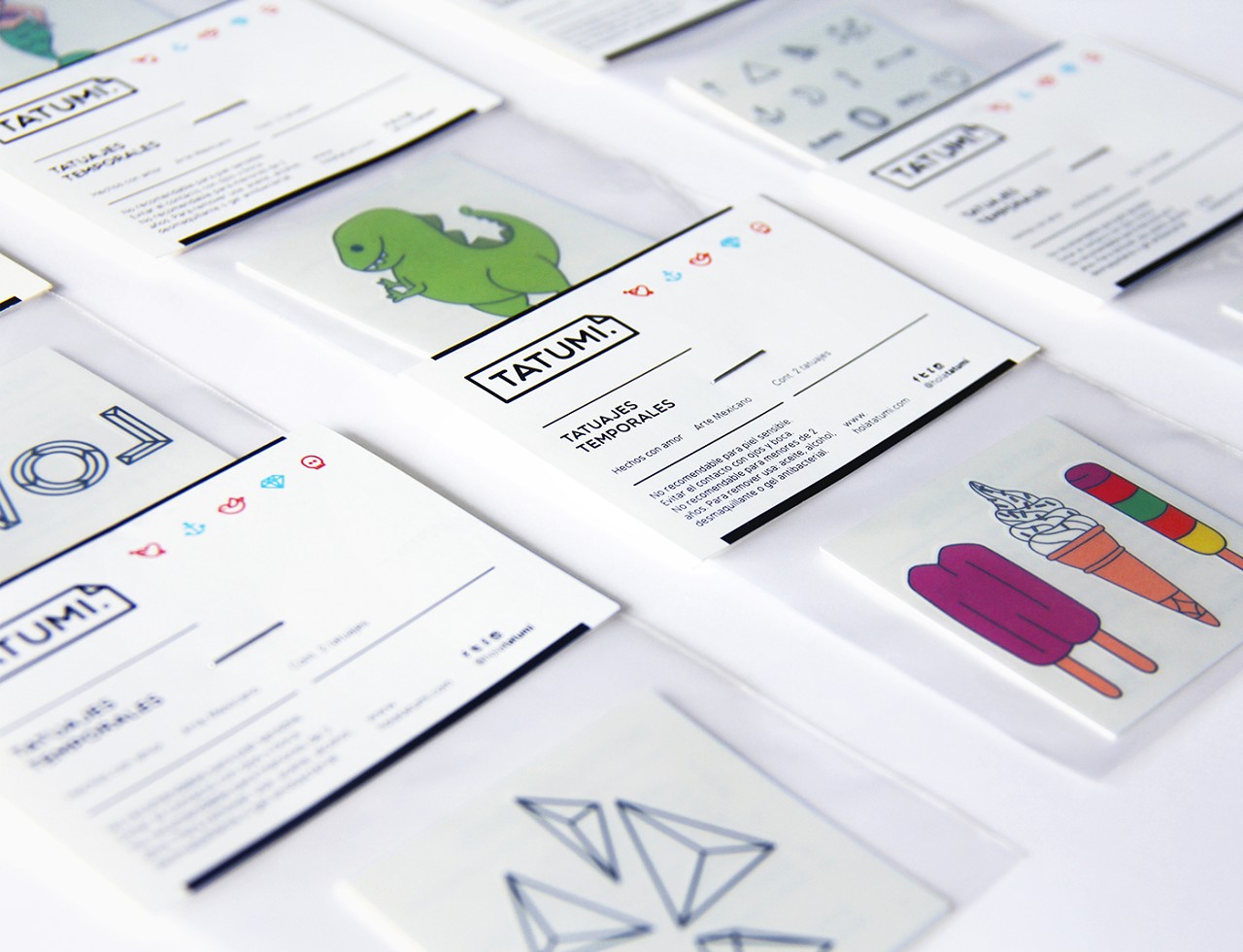  貼圖紋身創意包裝設計