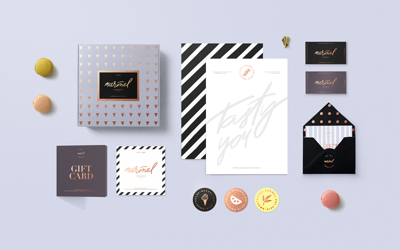 為了博得美人一笑，甜品包裝也是拼了……