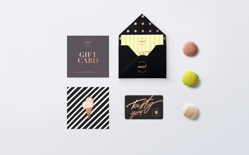 為了博得美人一笑，甜品包裝也是拼了……