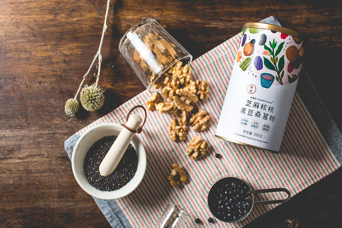 五谷粉包裝設計