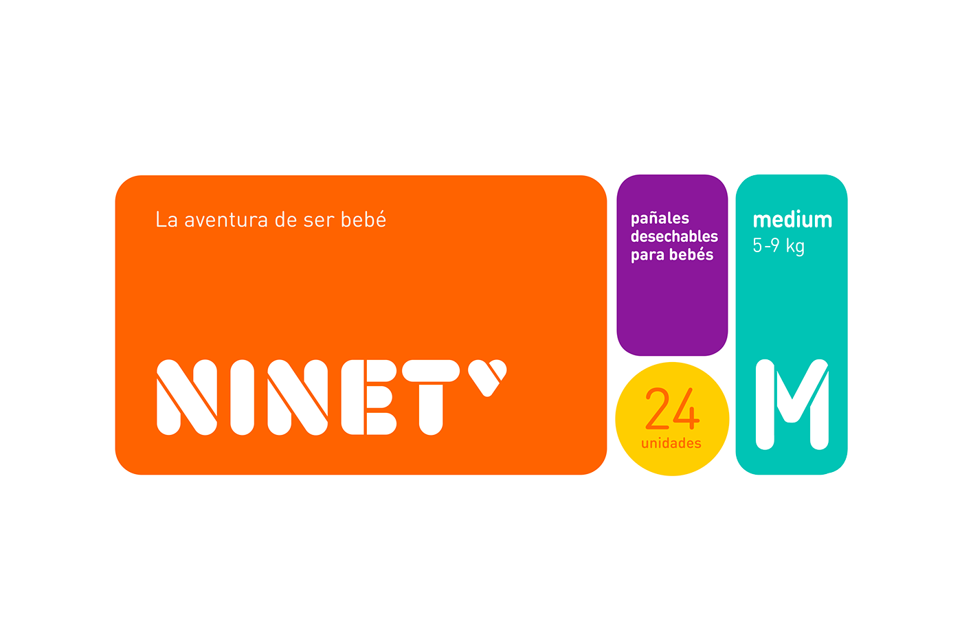 大冒險(xiǎn)式嬰兒用品品牌包裝設(shè)計(jì)，不一樣的紙尿褲設(shè)計(jì)