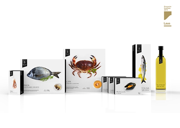 新鮮餐飲食材，冷凍海鮮食品包裝設(shè)計