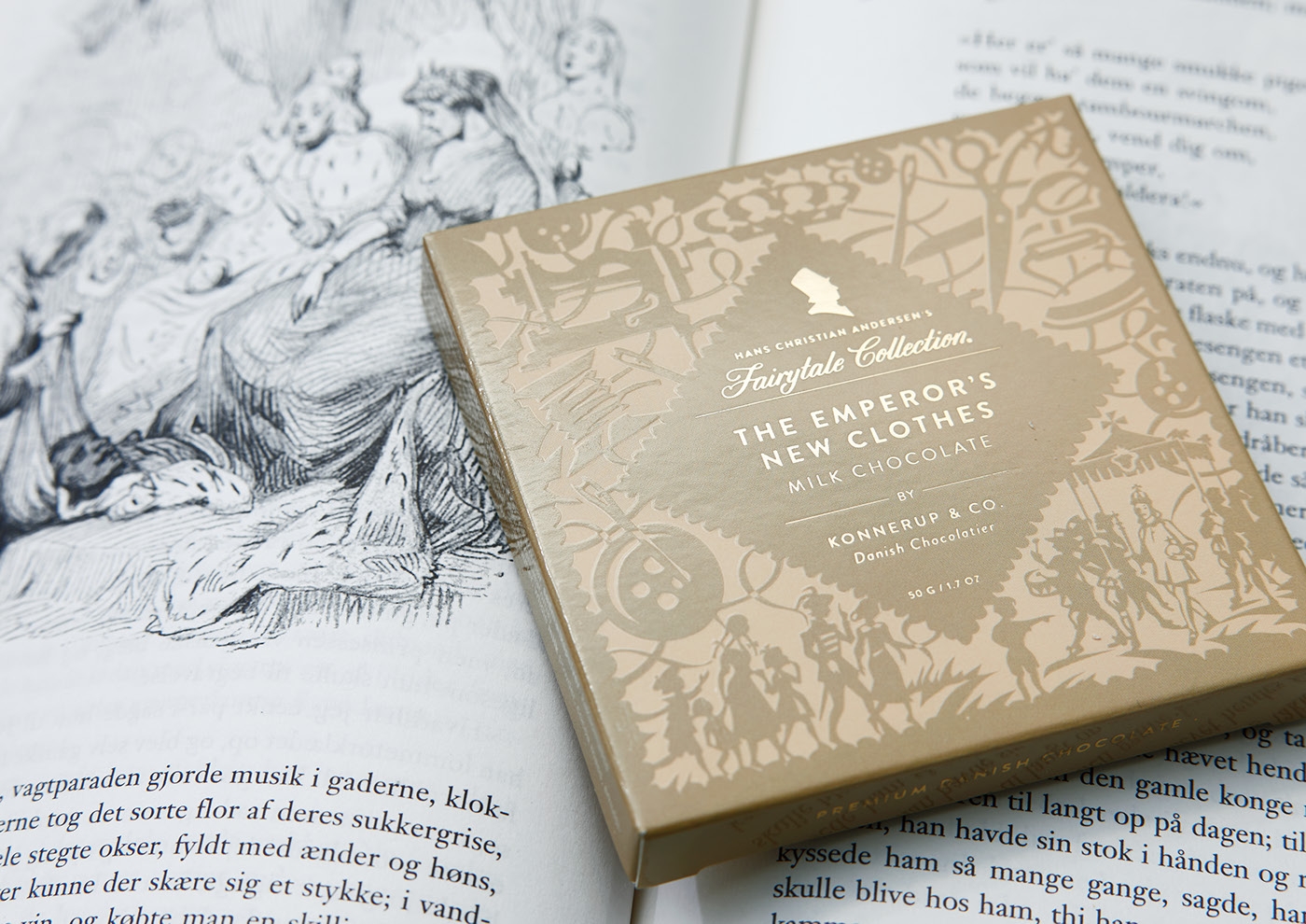 安徒生童話故事創(chuàng)新巧克力包裝設計-杭州食品包裝設計