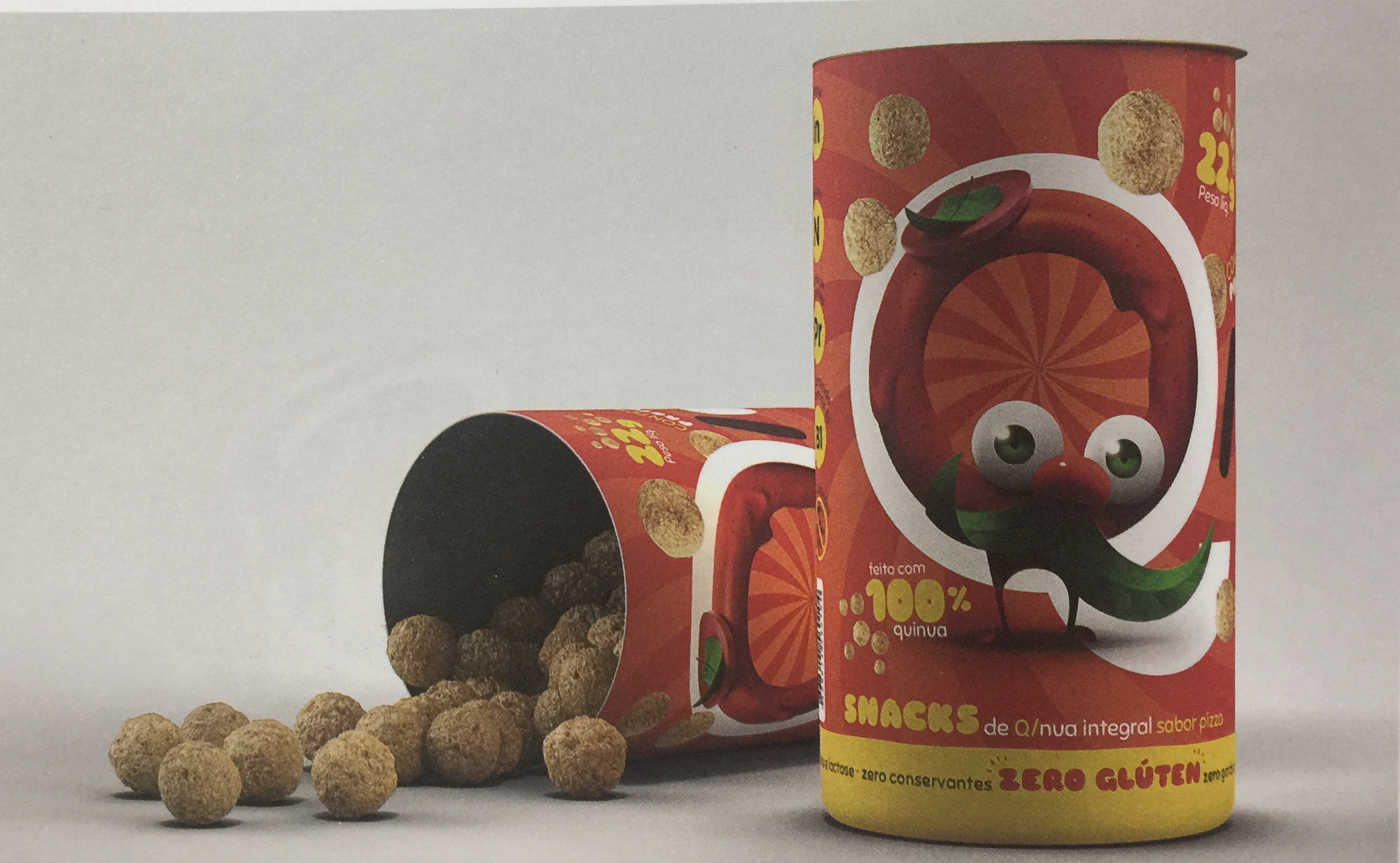 零食插畫包裝設計案例鑒賞