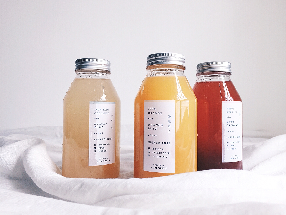 概念化早餐，面包與餅干食品飲料包裝設計