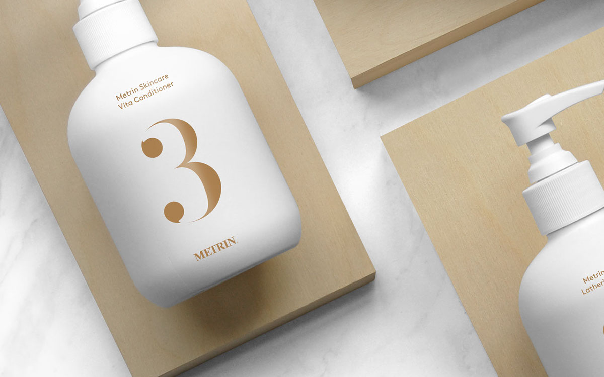 Metrin護(hù)膚化妝品品牌包裝設(shè)計