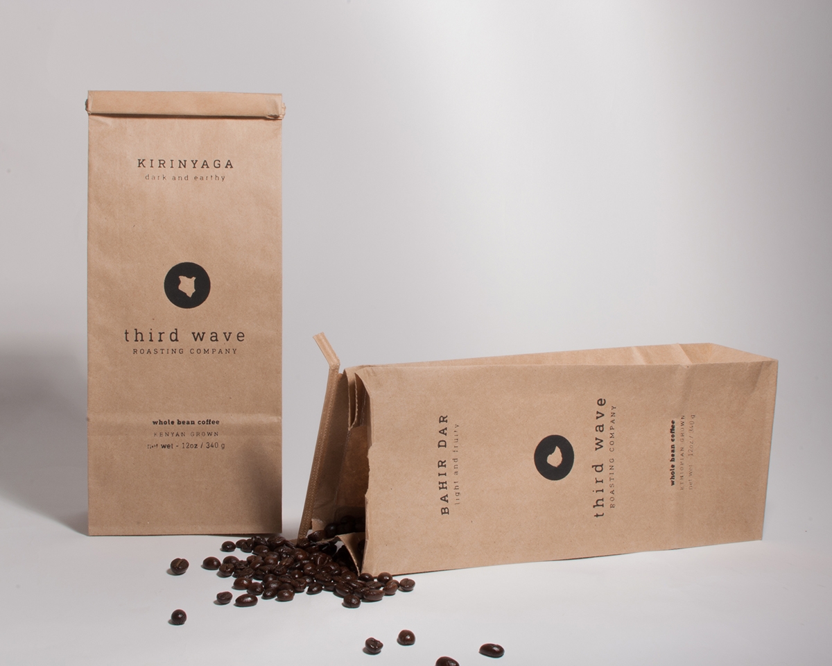 美國的咖啡包裝設計是怎么做的？