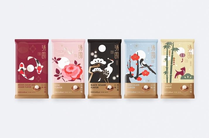 驚艷四座的國(guó)風(fēng)之美，中式湯圓包裝設(shè)計(jì)